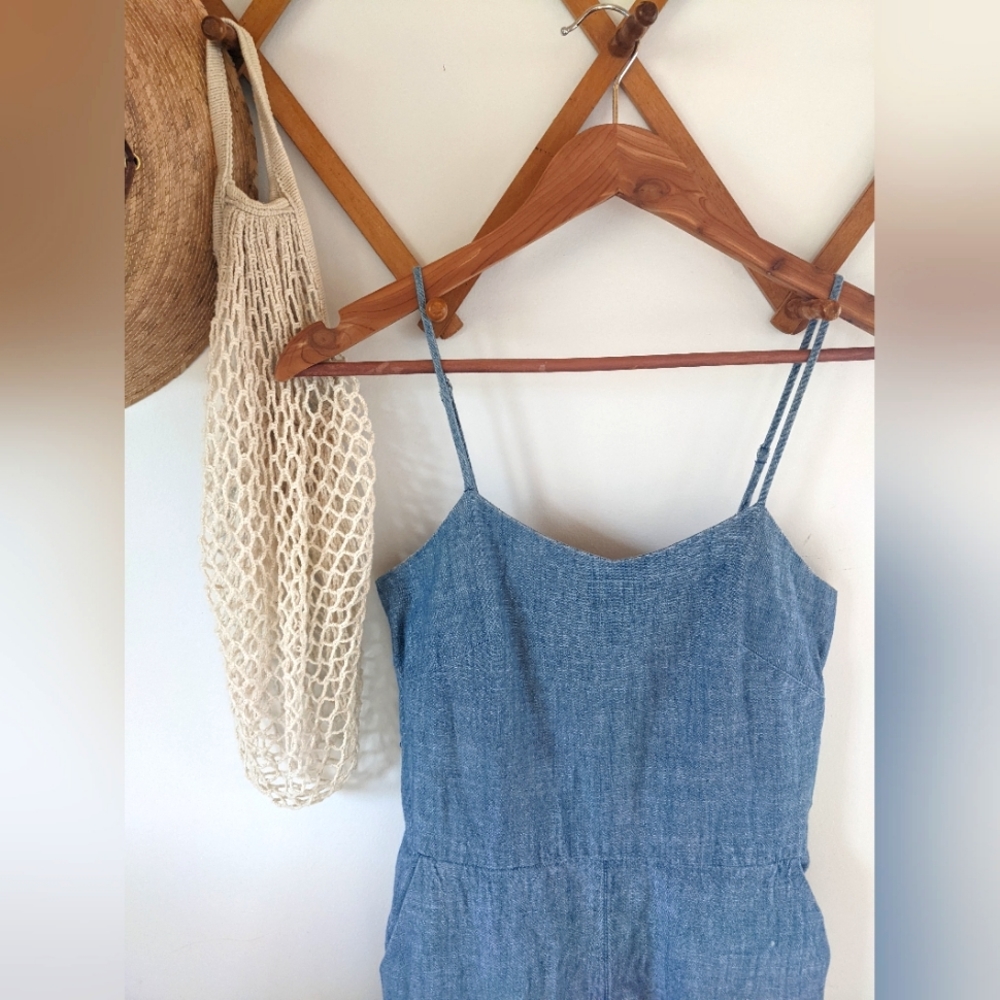 J Crew Chambray Jumpsuit